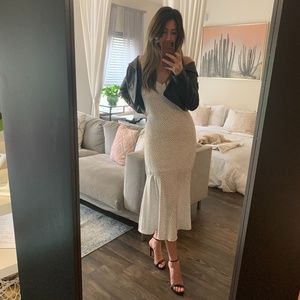 Polka Dot Midi Dress